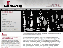 Tablet Screenshot of kernerlawfirm.com